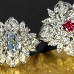 伝説のカラーダイヤモンドがズラリ！「La Legende」のコレクション開催